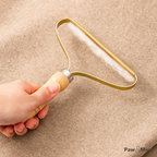 brosse anti bouloches poils bois pawandmind
